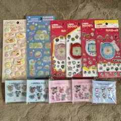 しまむら たまごっち キーホルダー ネイルシール ガラケー まめっち