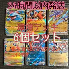 構築済みデッキ ポケモンカード 6つセット 環境デッキ
