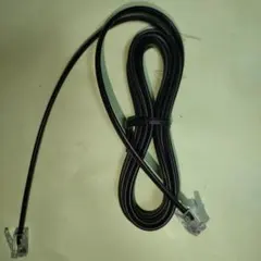 電話線　モジュラーケーブル　6極4芯 2m