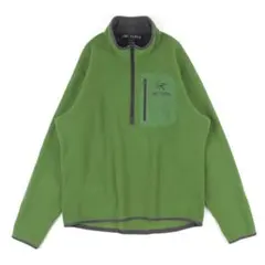 ARC’TERYX APACHE AR ZIP NECK FLEECE 緑 M！のサムネイル