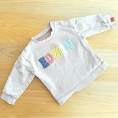 EDWIN ピンク トレーナー 綿95