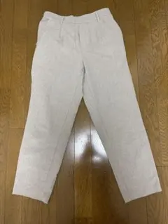 GUベージュ カジュアルパンツ　レディース