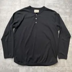 shiun】T/C HENLEY NECK KNIT Sサイズ - メルカリ