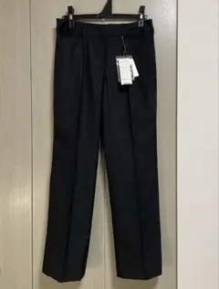 【新品】ナチュラル ビューティー ベーシック　ブラック　スラックス Lサイズ ②