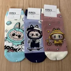 靴下3足セット　ラブブ