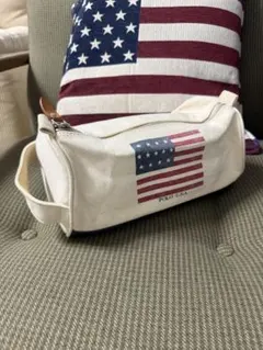 Polo Ralph Lauren アメリカ国旗 ミニボストンバッグ