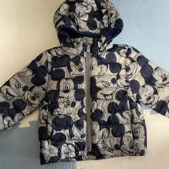 ミッキーマウス ダウンコート 80センチ