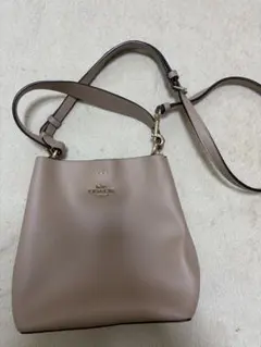 COACH ショルダーバッグ ピンクグレージュ