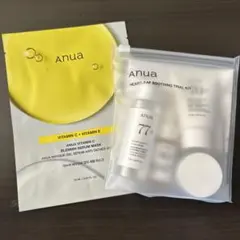 Anuaドクダミトナーアンプル クリームトライアルキット５点セット