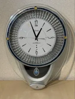 CITIZEN 音楽付き掛時計 パルミューズシーズンクリスタル調