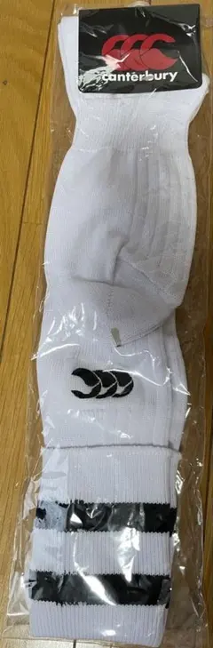 新品未使用カンタベリーCanterbury 日本製ラグビーソックス27cmのサムネイル
