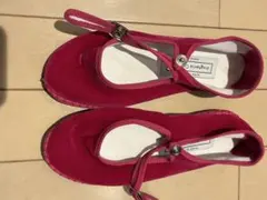 drogheria Crivellini ベロア ストラップシューズ 36のサムネイル