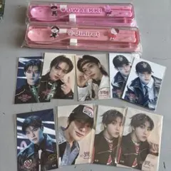 スキズオンラインクジ スティッカー　カラトリーセット