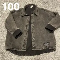 デニムジャケット　ジャケット　ブルゾン　ブリーズ　Gジャン　黒　デニム