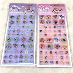 タイルシール　パワパフ　2点セット　新品未使用