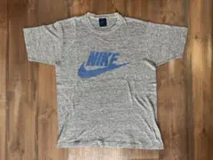 美品◎(リペア済み)80s NIKE ビンテージ 紺タグ スウォッシュTシャツ
