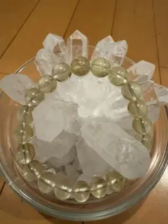 ★数量限定★高品質♢お買い得【極上レモンクォーツ『硫黄水晶』タンブル連】❤️ ☆数量限定☆高品質♢お買い得【極上レモンクォーツ『硫黄水晶