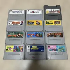 スーパーファミコンソフト　12本！セット！まとめ売り！
