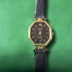 ORIENT レディース クォーツ 腕時計 八角形 ブラックのサムネイル