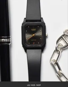 CASIO腕時計 LQ-142E-1ADF クォーツ チープカシオ ラバーベルトのサムネイル