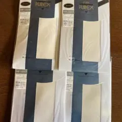 PUREX サポートタイプ ストッキング S-M ベージュ　4枚セット