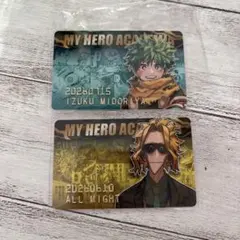 ヒロアカ バースデイコレクションカード2026 緑谷 オールマイト