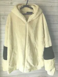 RAGEBLUE フリースジャケット M クリーム色