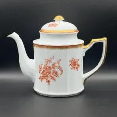 日本陶器会社　Noritake　南天　ポット　白磁南天　ヴィンテージ　昭和レトロ 日本陶器会社 Noritake 南天 ポット 白磁南天 ヴィンテージ 昭和レトロ