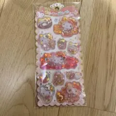 キティ キラキラウォーターinシール サンリオ　ウォーターシール　ボンドロ