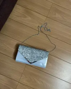 シルバー パーティーバッグ