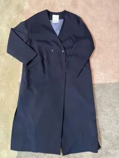 Elendeek ネイビー ロングコート