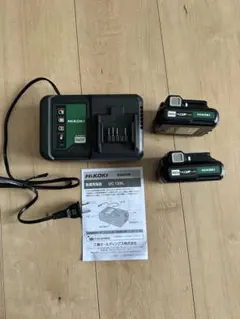 新品HiKOKI 充電器 充電池 BSL1240M 2個セット - メルカリ