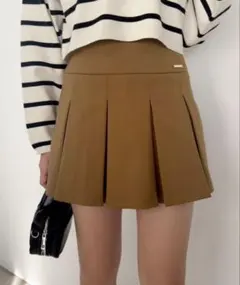 【one after another NICE CLAUP】プリーツミニスカート
