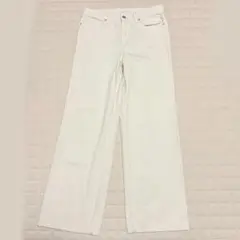 UNIQLO アイボリー ジーンズ レディース23(58.5cm)