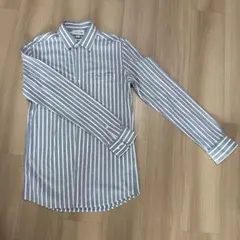 LACOSTE ラコステ ストライプ 長袖シャツ スリムフィット