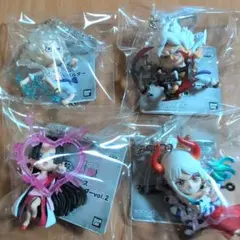 ワンピース フィギュアキーホルダー 4個セット