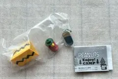 スヌーピー ウッドストック enjoy camp ガチャポン