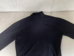 SENSE OF PLACE黒のハイネックニット