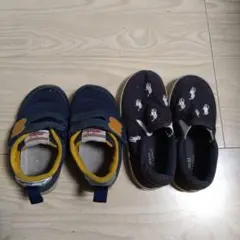 ミキハウス スニーカー & Polo Ralph Lauren くつ14センチ