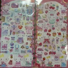 y*k様 可愛いハローキティーシール２枚セット
