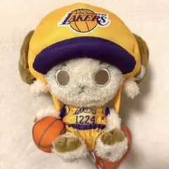 ONE PIECE × NBA CHOPPER's PLUSH LAKERS