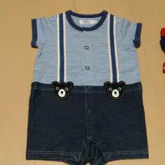 ホットビスケッツ　ロンパース70cm