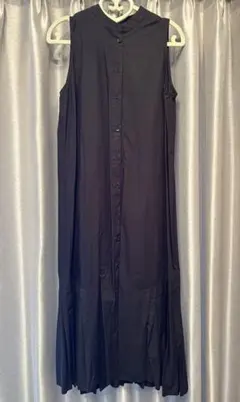 ZARA ワンピース ブラックワンピース プリーツワンピース