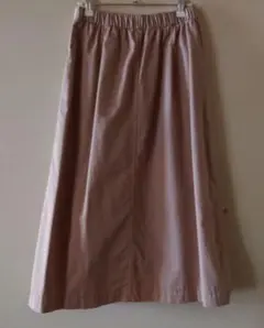 ベージュ ロングスカート 無印良品 未使用