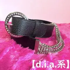 d.i.a. 風 チェーンベルト 【平成ギャル】ラインストーン キラキラ