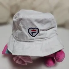 SISTER JENNI FILA キッズ バケットハット 白ホワイト バケハ
