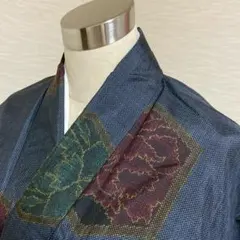 KA2310 大島紬 身丈155cm 着物 正絹