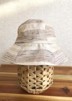 ♡美品·百貨店オールシーズン超軽量ミックスベージュ婦人用レディースハット帽子♡