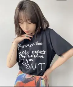 サンセルフハンドライティングTシャツ