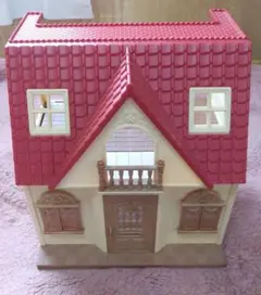 【極美品・動作確認済】シルバニアファミリー 赤い屋根のお家（ハウス本体）